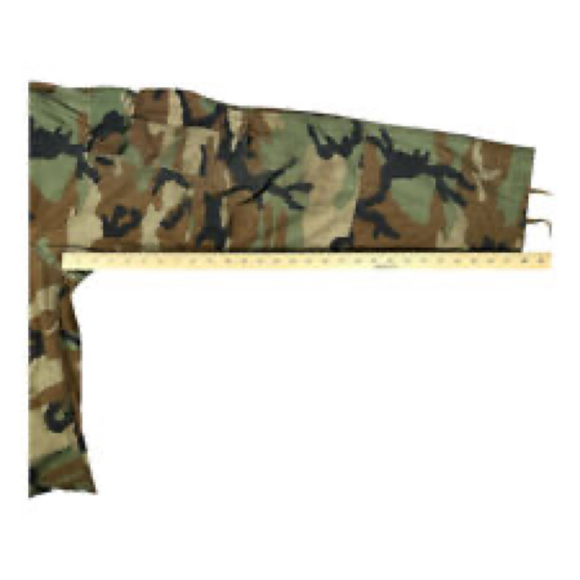 VTG Military BDU Camo Cargo Pants Woodland Medium-Short - Picture 4 of 5